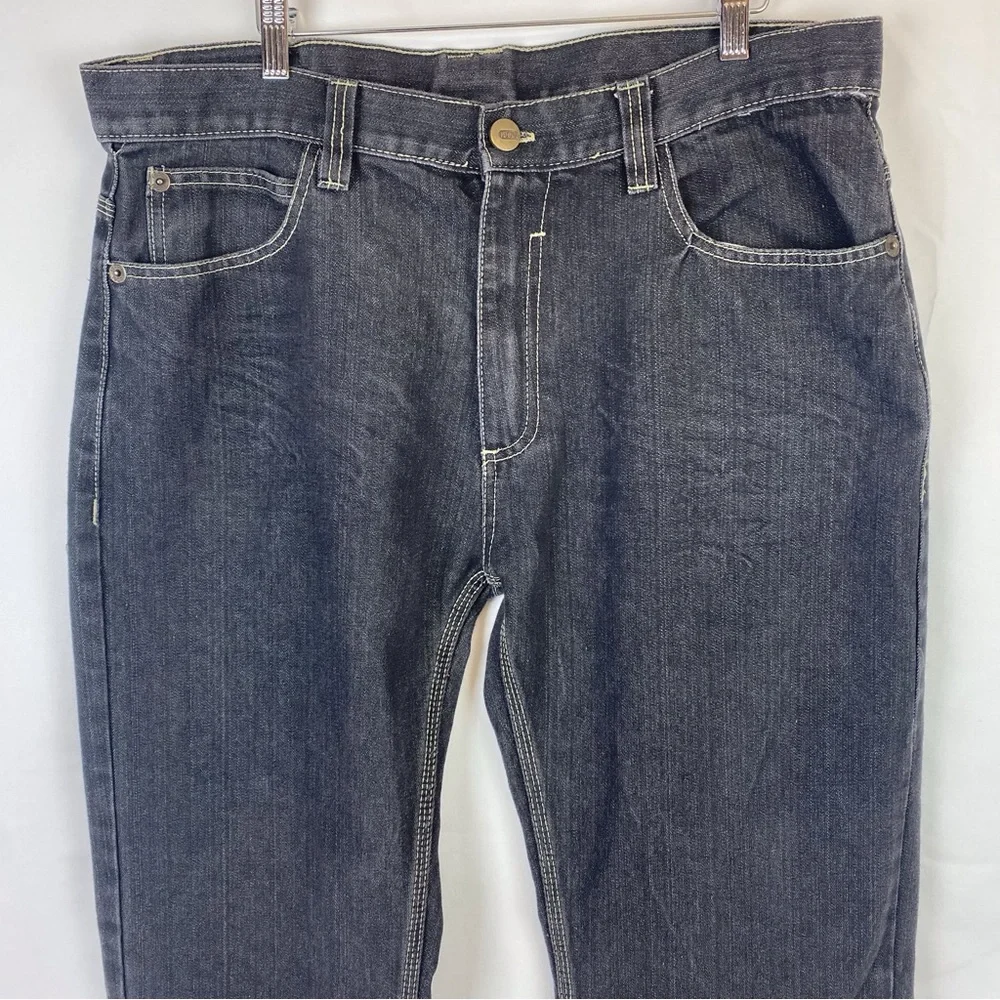 Vintage Coogi Embroidered Blue Denim Loose Fit Baggy Jeans - Picture 7 of 12